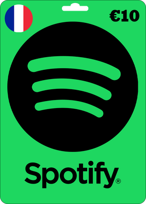 Spotify Wallet Gift Card - France - €10