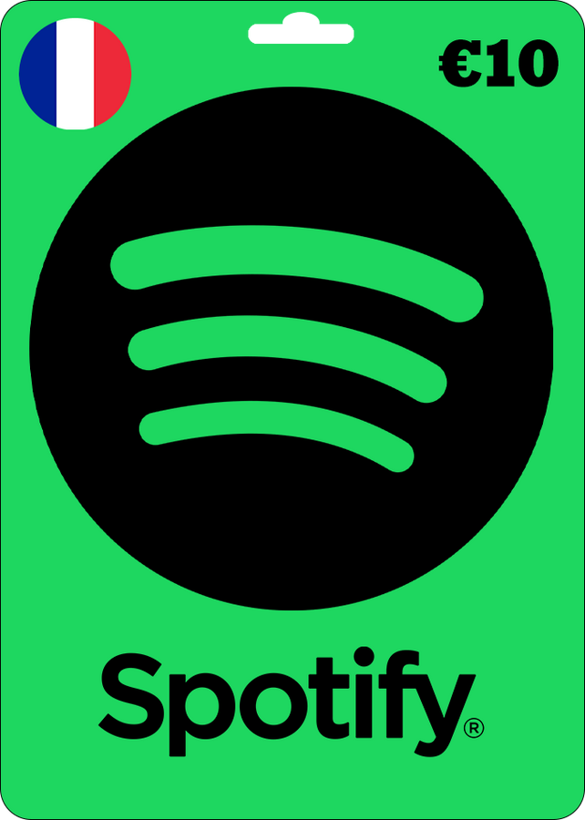 Spotify Wallet Gift Card - France - €10