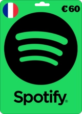 Spotify Wallet Gift Card - France - €60 -  for sale in Emirates from Games2all