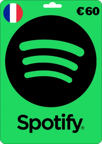 Spotify Wallet Gift Card - France - €60