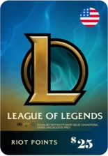 League of Legends (LoL) Gift Card - 25 USD - USA -  for sale in Emirates from Games2all