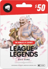 League of Legends Gift Card $50 - North America