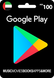 Google Play Gift Code - UAE - 100 AED