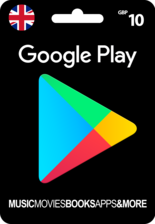 Google Play Gift Code - UK - GBP 10 (88690)