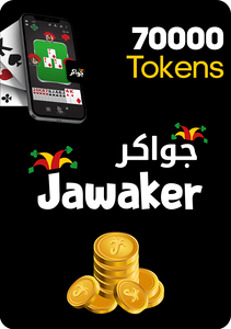 Jawaker Gift Card - 70000 Tokens -  for sale in Emirates from Games2all