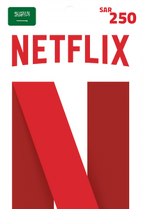 Netflix Gift Card SAR 250 Key - KSA -  for sale in Emirates from Games2all