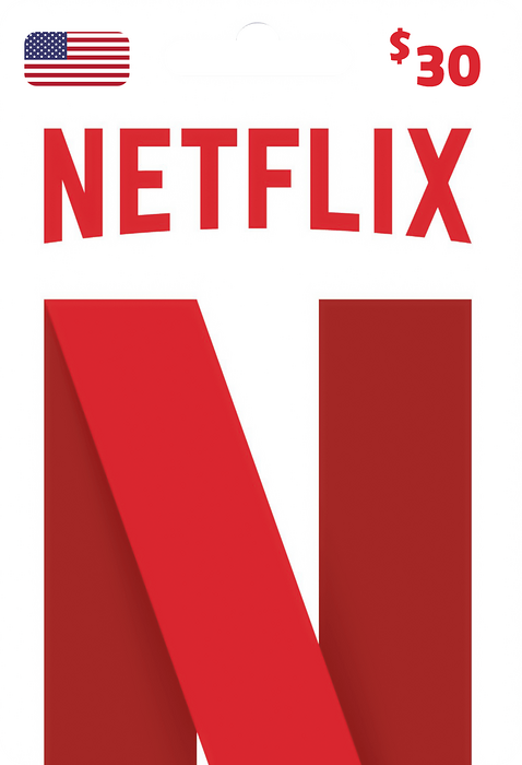 Netflix Gift Card USD 30 Key - USA  for sale in Emirates from Games2all