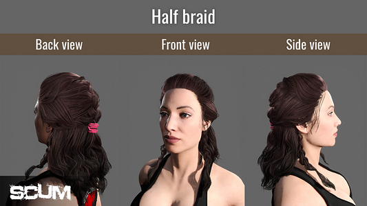 SCUM Female Hair Pack  for sale in Emirates from Games2all