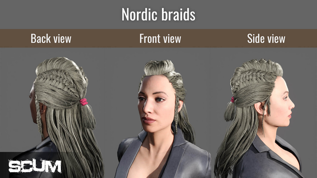SCUM Female Hair Pack  for sale in Emirates from Games2all