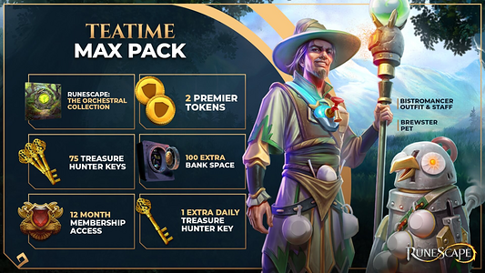 RuneScape Teatime Max Pack  للبيع في ألإمارات من خلال Games2all