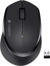 Logitech M275 Wireless Gaming Mouse - Black