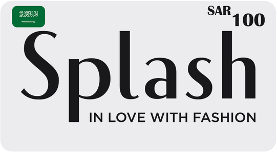 Splash Gift Card - SAR 100 - KSA -  for sale in Emirates from Games2all