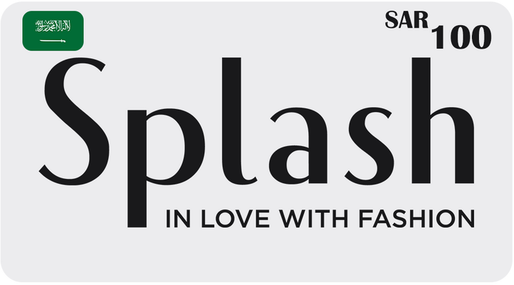 Splash Gift Card - SAR 100 - KSA