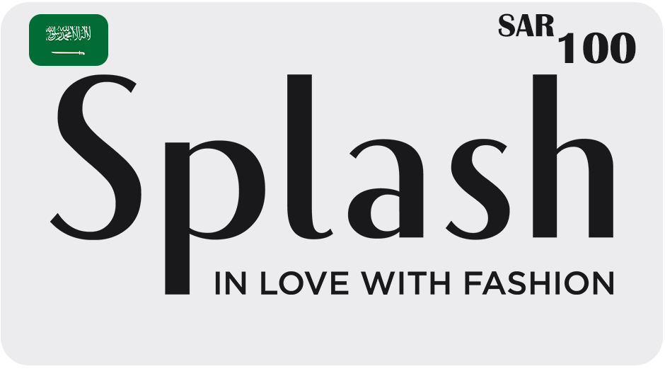 Splash Gift Card - SAR 100 - KSA