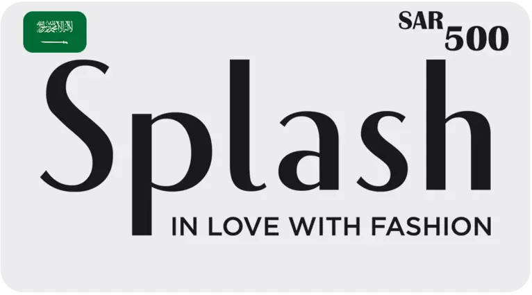 Splash Gift Card - SAR 500 - KSA