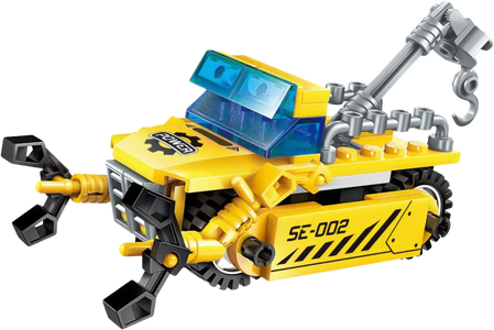 Keeppley Trans Collector THE LEGEND OF CHARIOT 1408 - 59 PCS - Hercules (Mobile Crane)