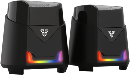 سماعة مكبر صوت HELLSCREAM GS205 سلكية USB للكمبيوتر من فانتيك - سوداء