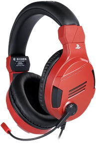 BIGBEN Wired Stereo Gaming Headset - Red