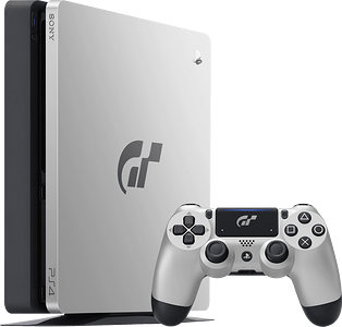 PlayStation 4 Console Slim 1TB - GT Sport Limited Edition - Used