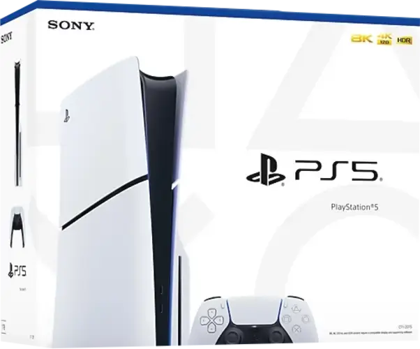 Sony PlayStation 5 Slim Console (Disc Edition) - 1TB
