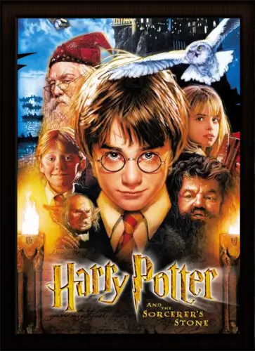 Harry Potter and the Philosopher's Stone 3D Movies Poster