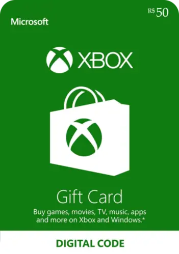 Xbox Live Gift Card 50 BRL Key BRAZIL
