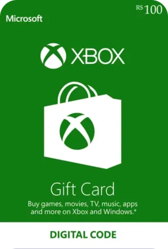 Xbox Live Gift Card 100 BRL Key BRAZIL