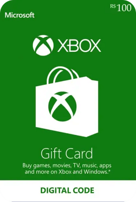 Xbox Live Gift Card 100 BRL Key BRAZIL  for sale in Emirates from Games2all