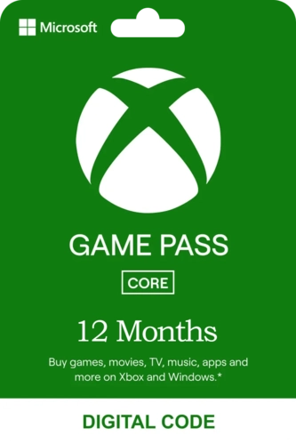 Xbox Game Pass Core Membership 12 Months US