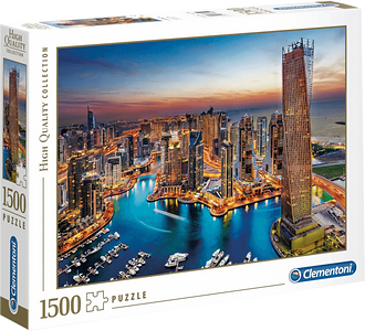Clementoni Dubai Marina Puzzle (1500pc)