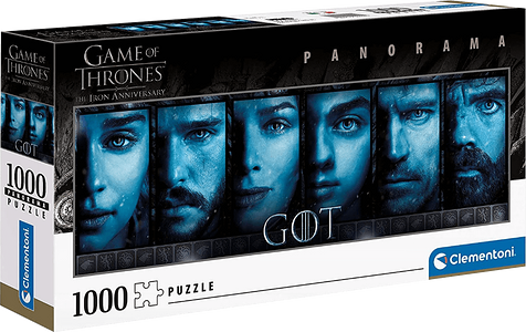 Clementoni Panorama Game of Thrones Puzzle (1000pc)