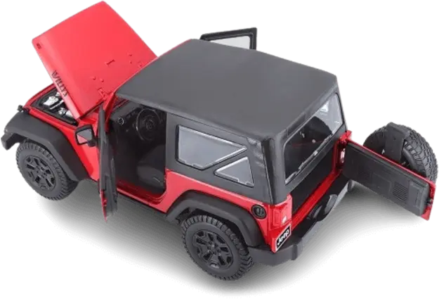 Maisto 2014 Jeep Wrangler (1:18) - Diecast Special Edition - Red