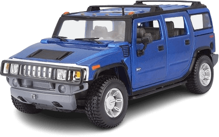 Maisto Hummer H2 (1:27) - Diecast Special Edition - Blue