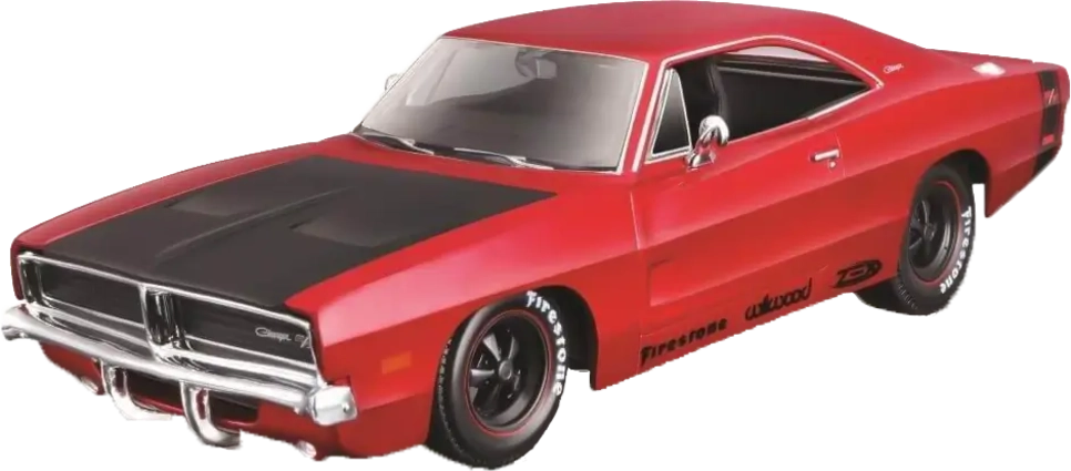 Maisto 1969 Dodge Charger R/T (1:24) - Diecast Muscle Edition - Green