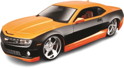 Maisto 2010 Chevrolet Camaro RS (1:24) - Diecast Assembly Line - Orange