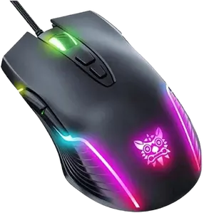 Onikuma CW905 RGB Gaming Mouse - Black
