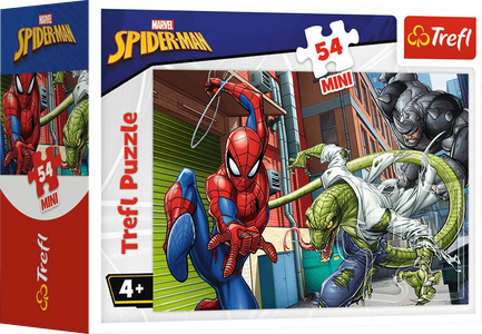 Trefl Marvel Spider Man and Villans Mini Puzzle - 54 Pcs
