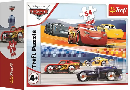 بازل صغير مشهد سباق في كارز 3 (سيارات) من تريفل - 54 قطعة