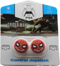 Spider Man Analog Freek and Grips for PS5 and PS4 - Red  (91360)