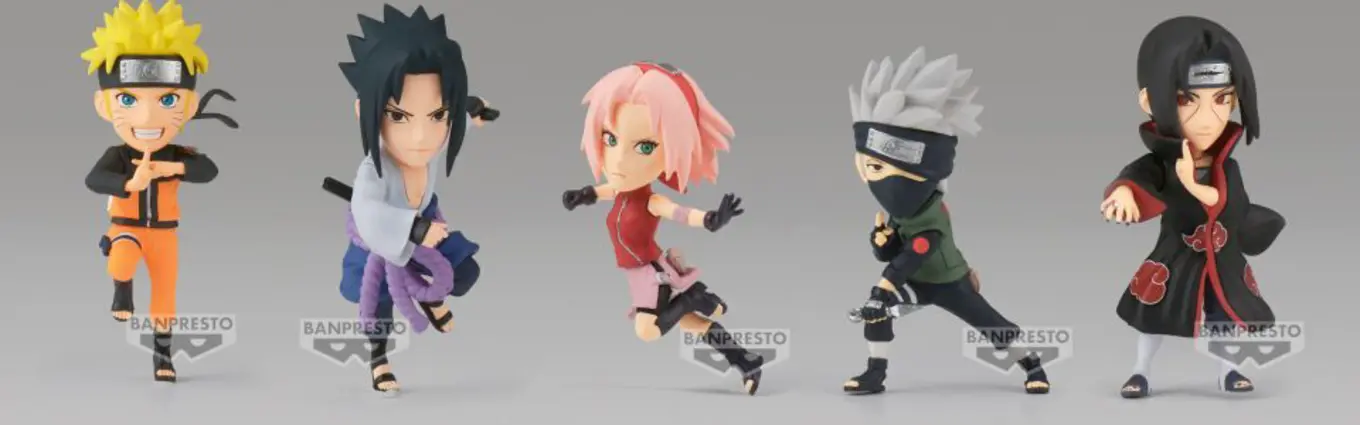 Banpresto Naruto Shippuden World Collectable Action Figure - 2.8 Inch
