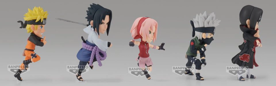 Banpresto Naruto Shippuden World Collectable Action Figure - 2.8 Inch  for sale in Emirates from Games2all