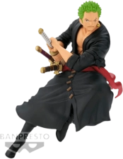 Banpresto One Piece Battle Record Collection - Roronoa Zoro Action Figure - 6.3