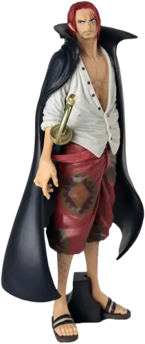 Banpresto One Piece Film Red King Of Artist The Shanks Action Figure - 9"