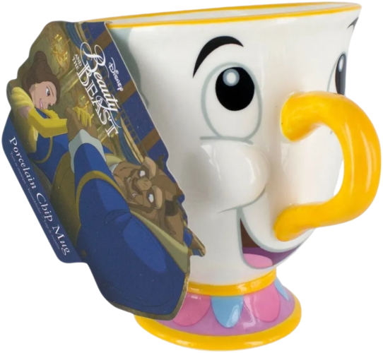 Paladone Beauty and the Beast Chip Tea Mug Cup