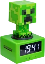 Paladone Minecraft Creeper Digital Alarm Clock with Light