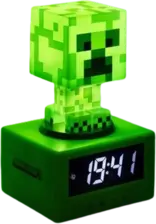Paladone Minecraft Creeper Digital Alarm Clock with Light