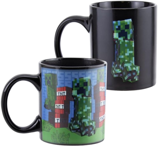 Paladone Minecraft Creeper Heat Change Cup Mug