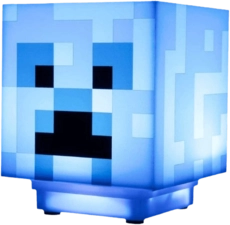 Paladone Minecraft Charged Creeper Light Lamp with Sound - Blue