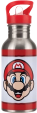 Paladone Super Mario Metal Water Bottle with Straw