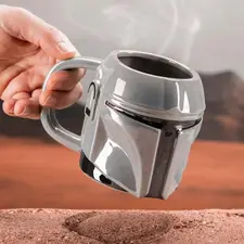Paladone Star Wars Mandalorian Helmet Oversized Ceramic Cup Mug  for sale in Emirates from Games2all